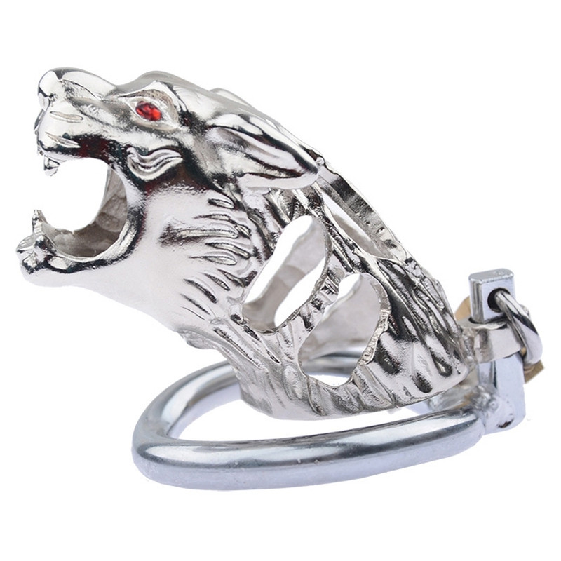 Generique Cage de chasteté en métal Panthera 9 x 3.4cm